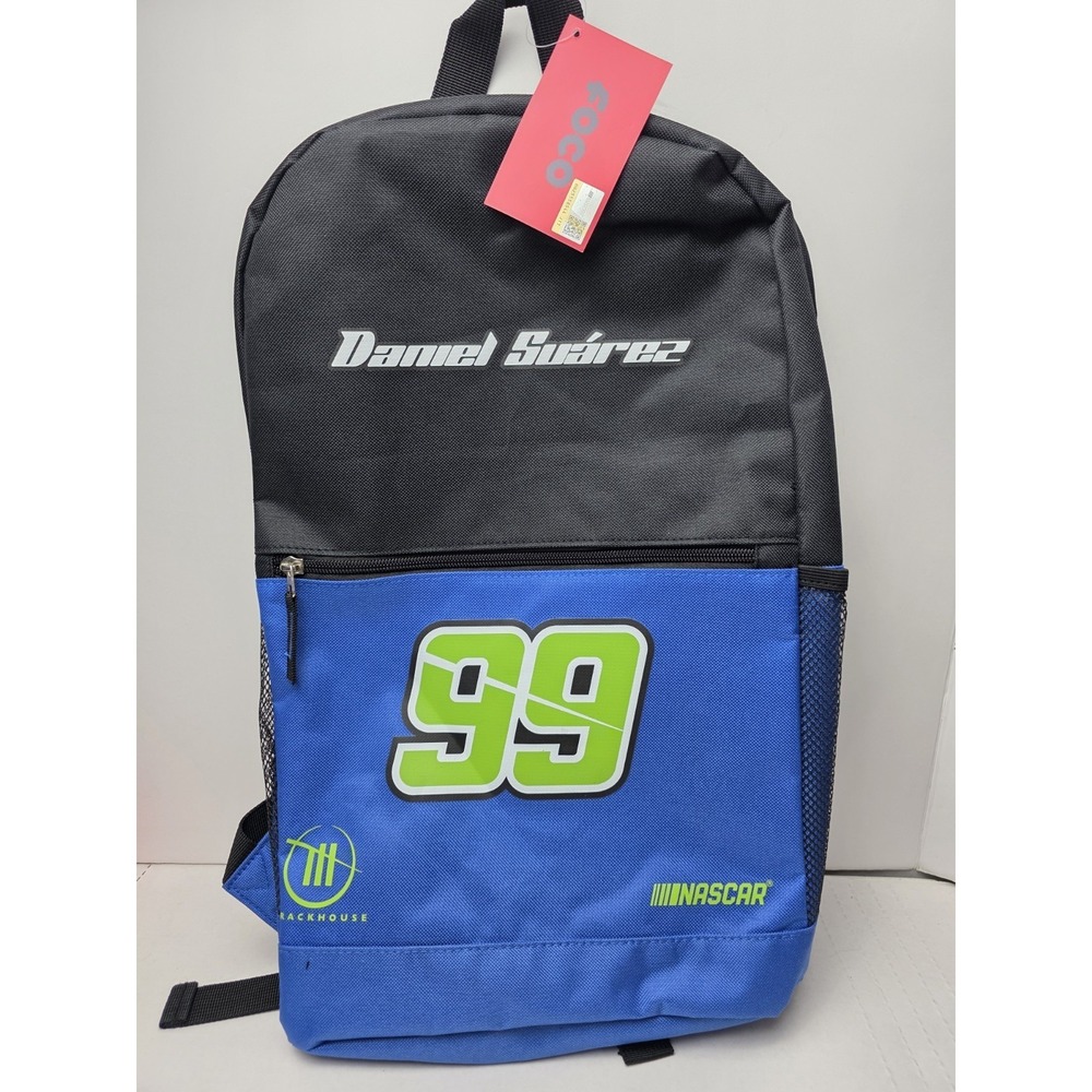 Foco Nascar Backpack bag‎ Daniel Suarez 99 book bag